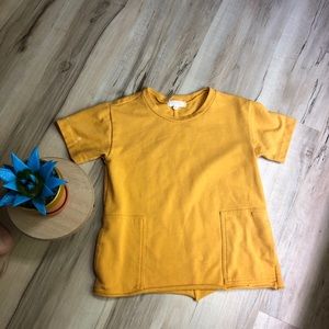 Walking on sunshine little girls tunic